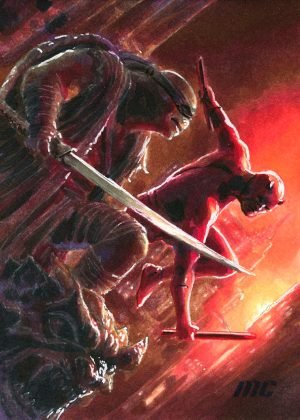 Daredevil & Leonardo by David Duke - standard size