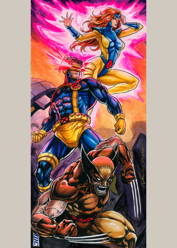 X-Men by Newton Barbosa - 3 Panel
