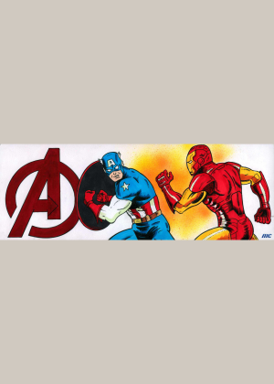 Captain America and Iron Man by Rusty Gilligan - 4 Panel
