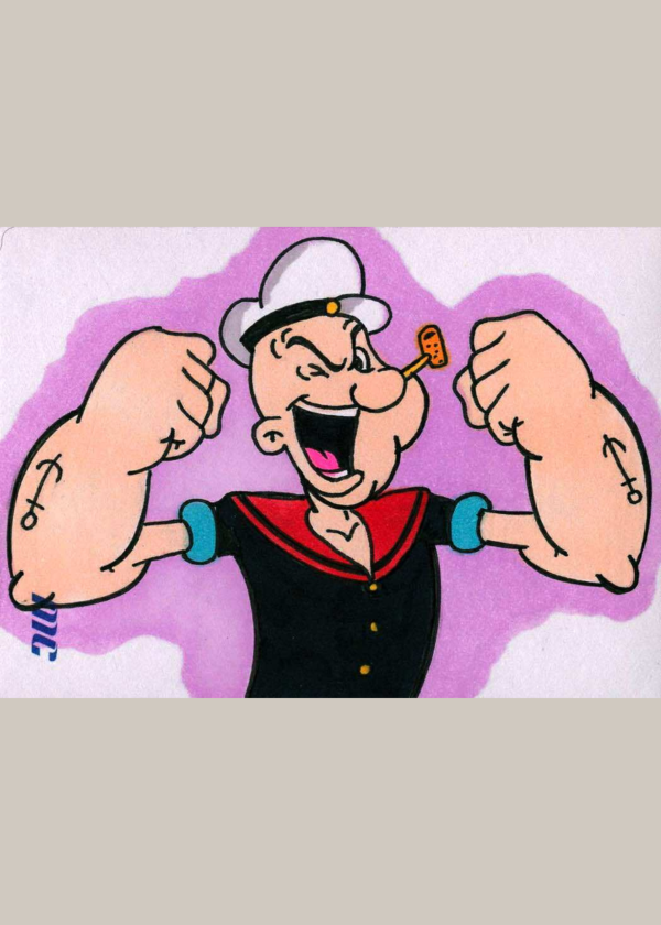 Popeye by Rusty Gilligan - standard size