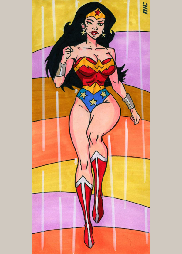Wonder Woman by Rusty Gilligan - 3 Panel