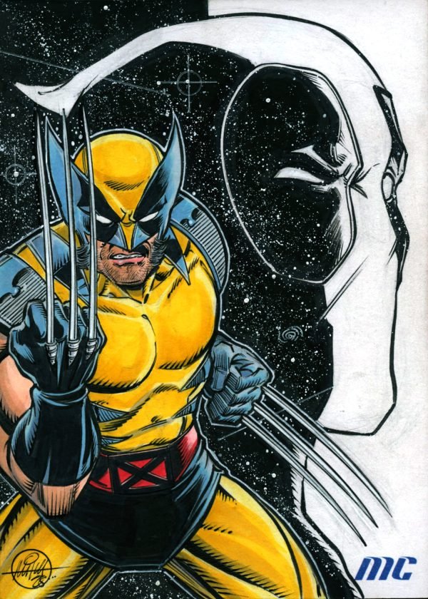Wolverine & Deadpool by Mitch Ballard - 5x7