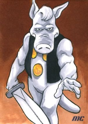 Cerebus the Aardvark by Leon Braojos - standard size