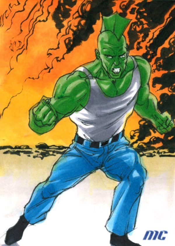 Savage Dragon by Leon Braojos - standard size