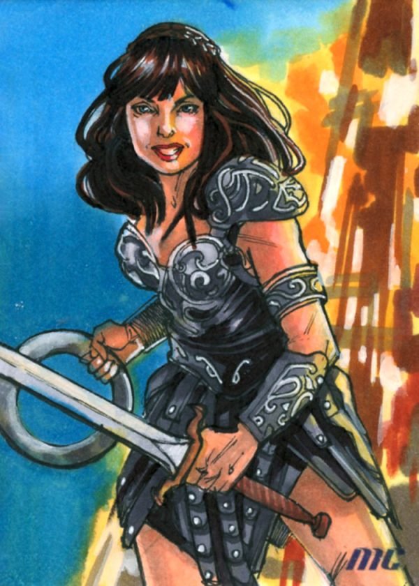 Xena Warrior Princess by Leon Braojos - standard size