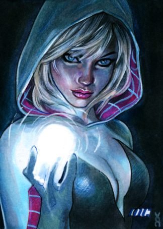 Ghost Spider by Veronica O'Connell - standard size