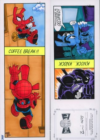 Spider-Ham by Brian Machelski - 4 panel