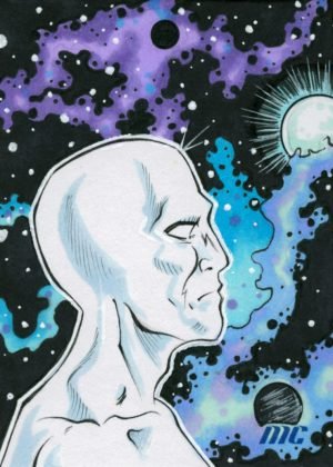 Silver Surfer by Brian Machelski - standard size