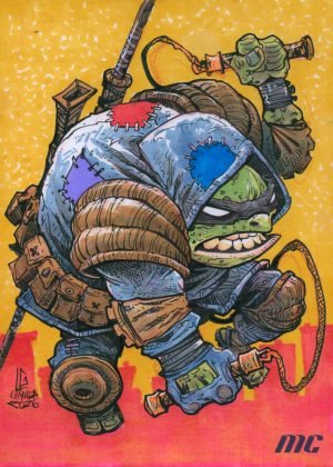 Last Ronin (Michelangelo) #2 by Leonardo Gonzalez - 5x7