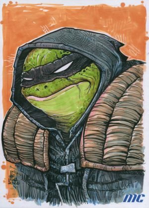 Last Ronin (Michelangelo) by Leonardo Gonzalez - 5x7