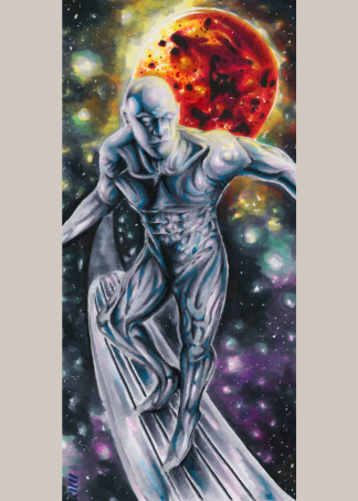 Silver Surfer by Pablo Such - 3 panel
