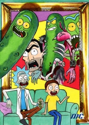 Pickle Rick by Kokkinakis Achilleas - standard size