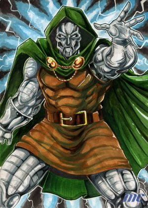 Doctor Doom by Varon Moreno - 5x7