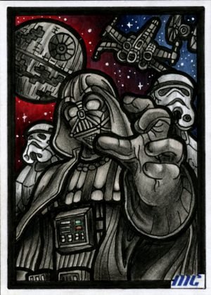Darth Vader by Christina Charbali - standard size