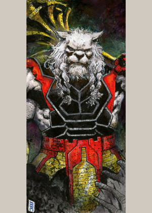 Battle Beast by Jomar Bulda - 3 panel