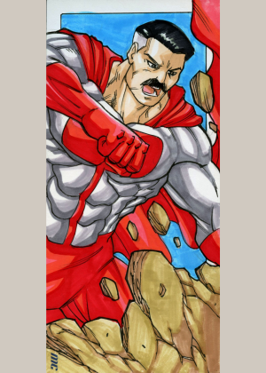 Omni Man by Rustico Limosinero - 3 panel