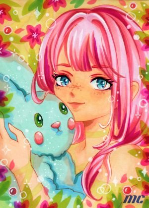 Sprite by Elsa Doumtsi - 5x7