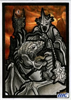 Witch-King of Angmar by Christina Charbali - standard size