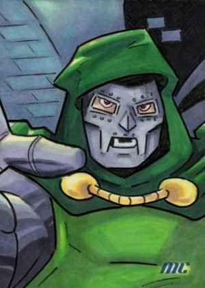 Doctor Doom by Paul Hill - standard size