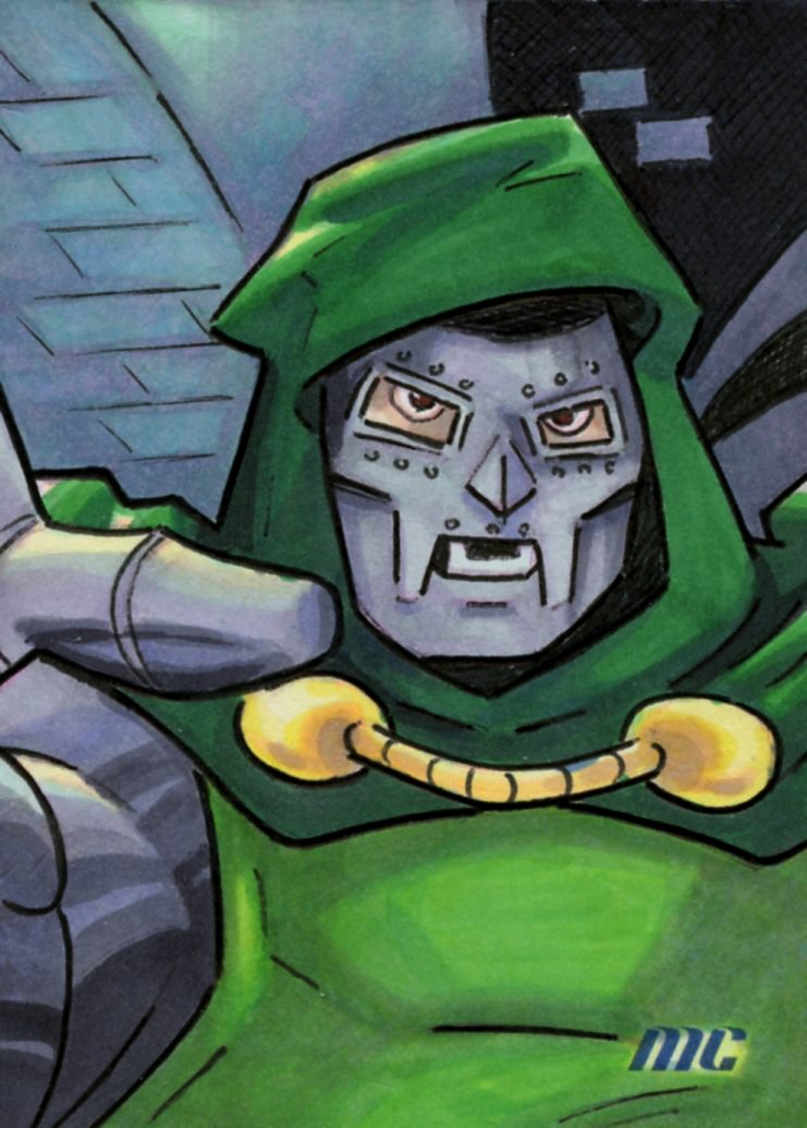 Doctor Doom by Paul Hill – standard size
