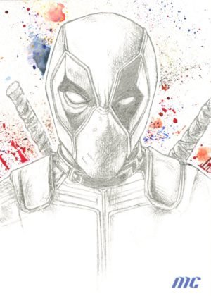 Deadpool by Anthony Rossi - standard size