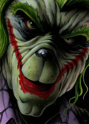 The Grinch That Stole Gotham by Andrei Ausch - 5x7
