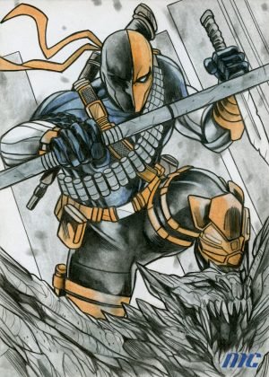 Deathstroke by Andre Toma - 5x7
