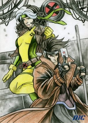 Rogue & Gambit by Andre Toma - 5x7