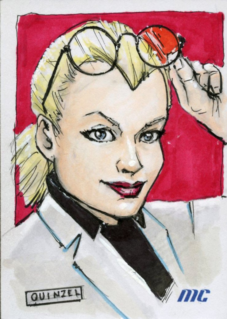 Dr Quinzel (Harley Quinn) by Jay Fife – standard size