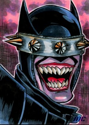 The Batman Who Laughs by Adriel Guanga - standard size