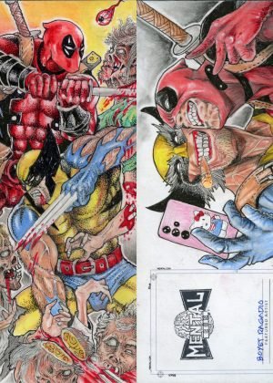 Deadpool & Wolverine by Boyet Ragadio - 3 panel
