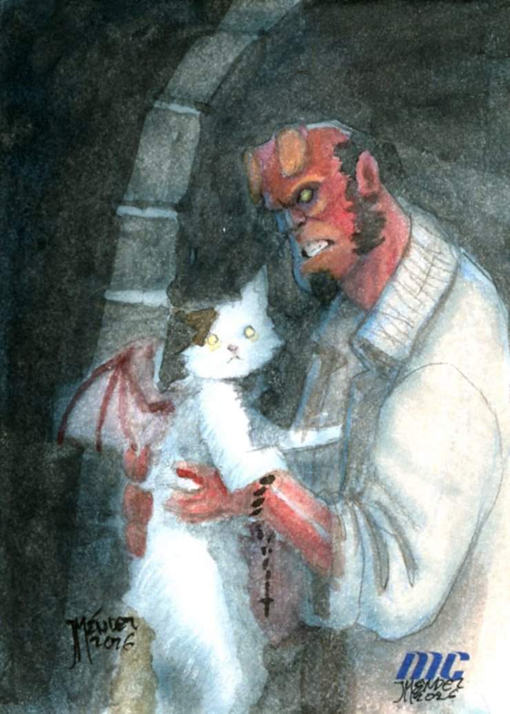 Hellboy by Juan Mendez – standard size