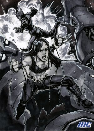 X-23 & Wolverine by Ed Mark dela Cruz - 5x7