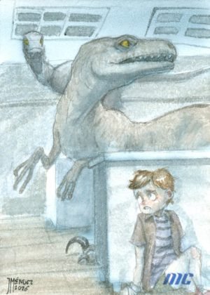 Jurassic Park by Juan Mendez - standard size