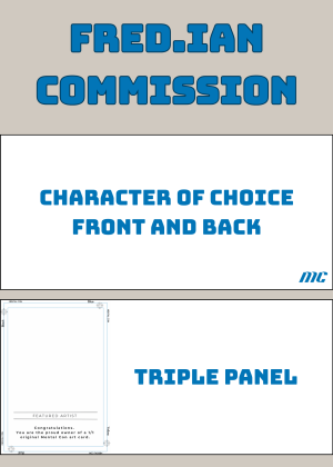 Fred.Ian Commission - Character of Choice 3 Panel